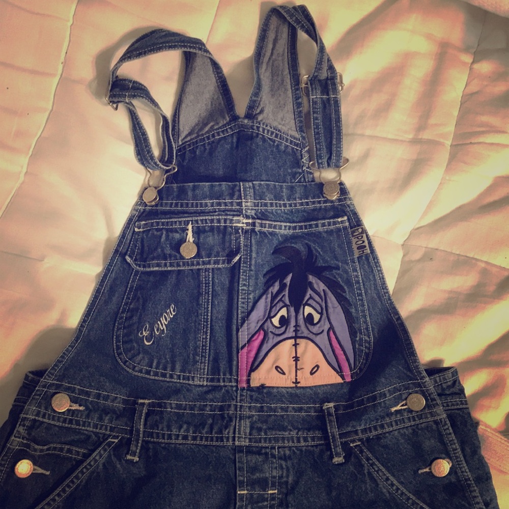 Eeyore overalls 90s